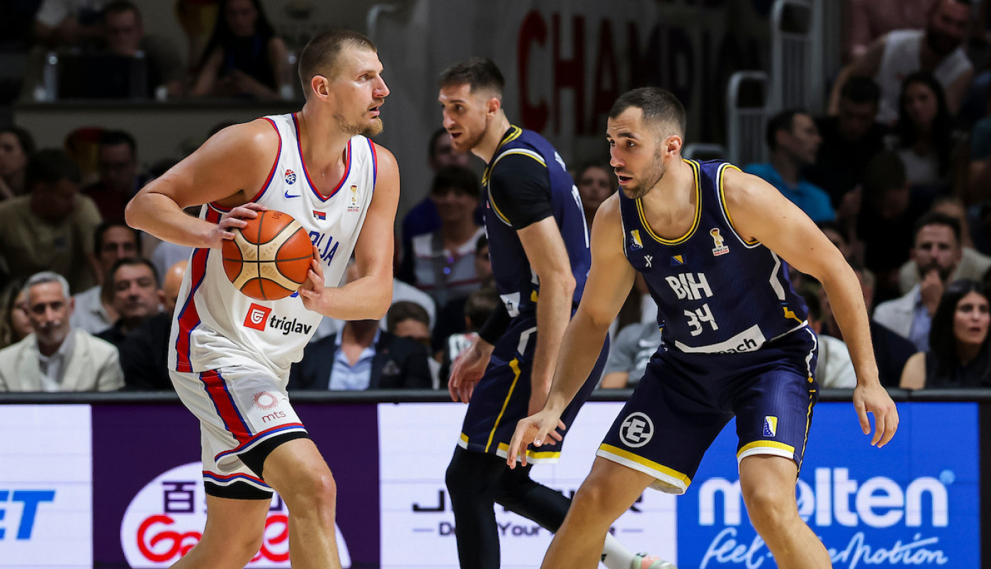 PUNA SRBIJA NIKOLA JOKIĆA! Bosna osetila gospodstvo "zemlje košarke", "orlovi" nas podsetili - ko smo!