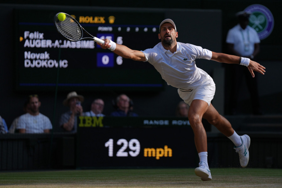 ĐOKOVIĆ - OŽE ALIJASIM: IDEMO, NOLE! Novak osvojio prvi set