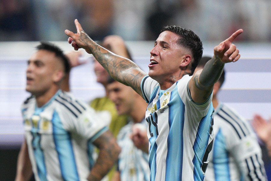 ENCO FERNANDEZ JEDVA DOLAZI SEBI POSLE GOLA ZA KRAJ DRAME! Argentina ima novog heroja, a on misli samo na jedno