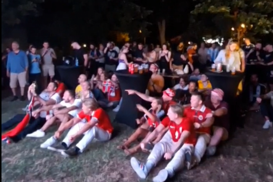 VIKINŠKI SPEKTAKL NA KALIŠU! Norvežani se ludo provode u Beogradu! (VIDEO)