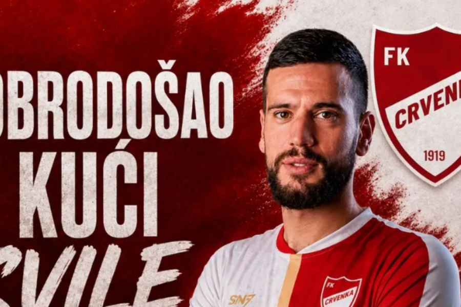 NAKON 13 GODINA: Superligaški fudbaler ponovo oblači dres Crvenke!