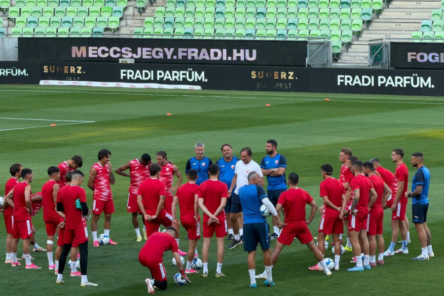 SVE PRŠTI NA TRENINGU VOŠE: Pogledajte kadrove sa poslednje provere Vojvodine pred revanš u Budimpešti! (FOTO, VIDEO)