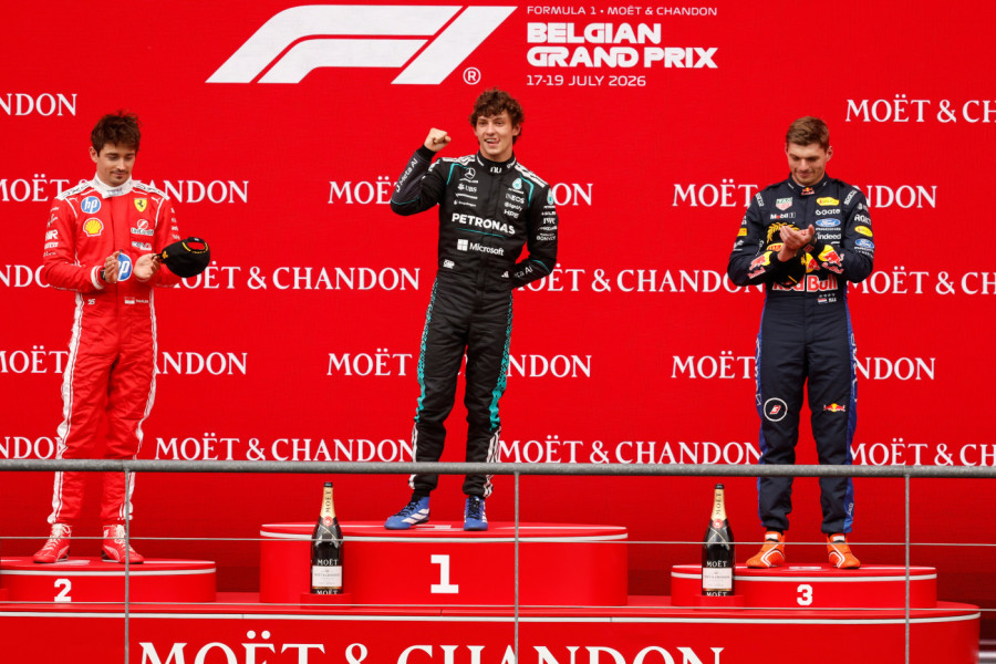 DOMINACIJA! Kimi šampion VN Belgije!