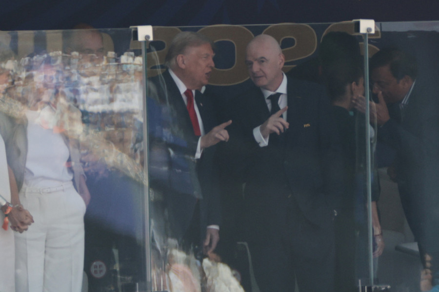 OVO NISTE VIDELI U PRENOSU! Ovako je Donald Tramp došao na finale Mundijala (VIDEO)