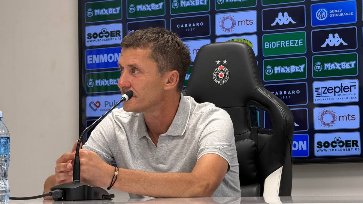 "Ne treba da se lažemo!" Saša Ilić o Partizan - Una Štrasen