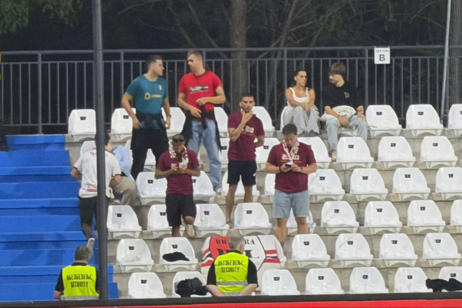 1, 2, 3, 4... Evo koliko navijača Brage prati portugalski tim u Pančevu! (FOTO)