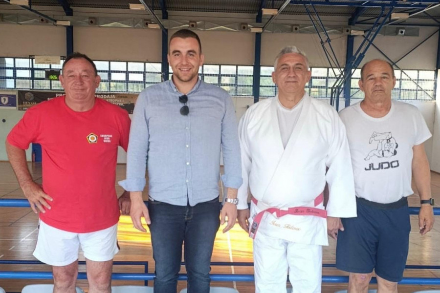 Ivan Todorov potpredsednik Evropske džudo unije posetio je Akademski džudo klub Hvar -Jelsa
