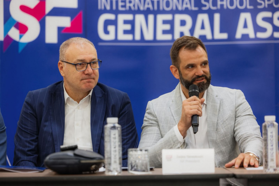 ZA ŠKOLSKI SPORT - NEMA STAJANJA! Generalni sekretar OKS pozdravio nove članove borda ISF
