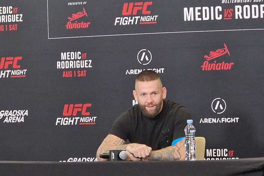 VLASTO ČEPO - HIT UFC BEOGRADA! Srbin je, poreklom iz Hercegovine, odrastao u Slovačkoj, a u oktagon ulazi uz Đurđevdan! (VIDEO)