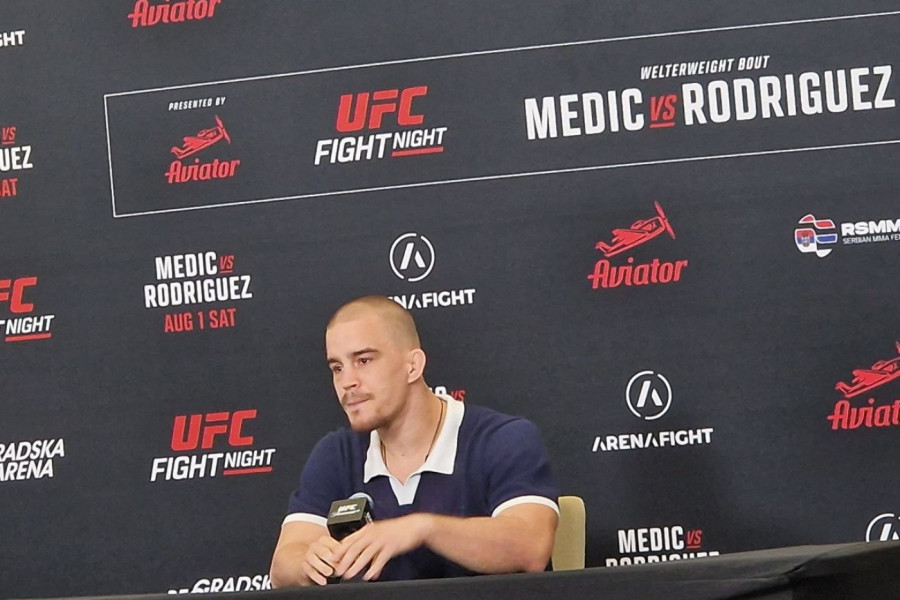 TODOROVIĆ SE VRATIO U BEOGRAD! Evo šta je rekao pred UFC spektakl! (VIDEO)