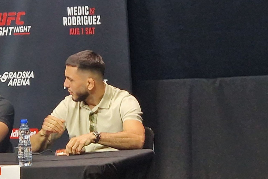JANIČIĆ ODGOVORIO BOJKOVIĆU! "KADA DOĐE OVDE..." Prepucavanje nastavljeno i na konferenciji za UFC Fight night (VIDEO)