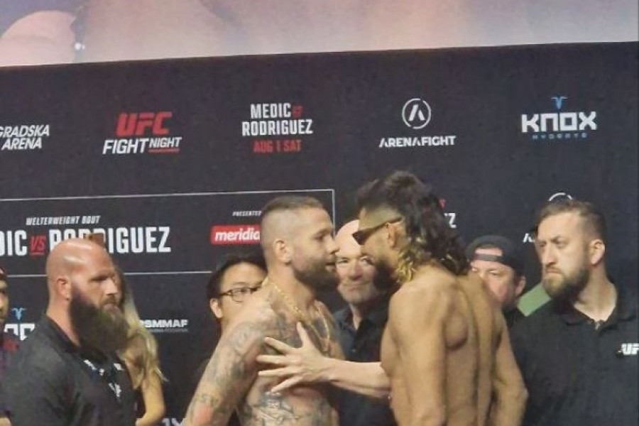 UMALO TUČA! Vlasto Čepo i Urbina ušli u sukob na UFC merenju! (VIDEO)