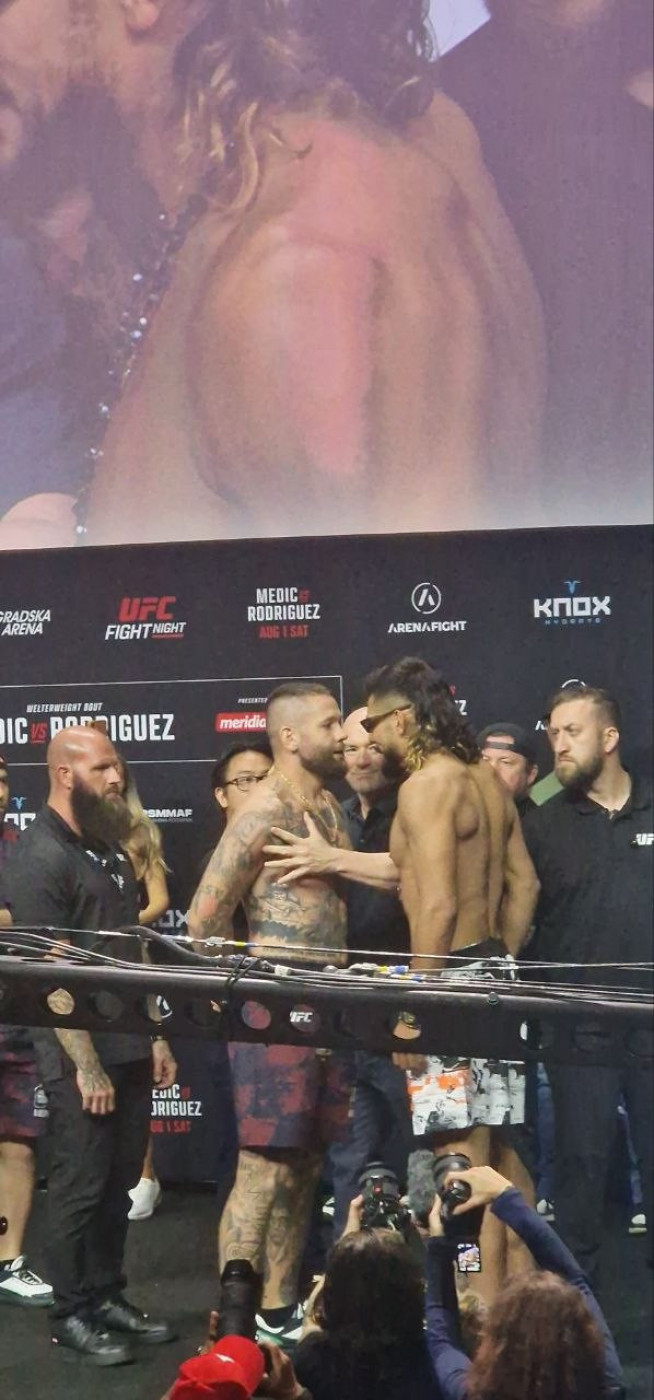Napeto između Vlaste Čepe i Gilberta Urbine na UFC vaganju!