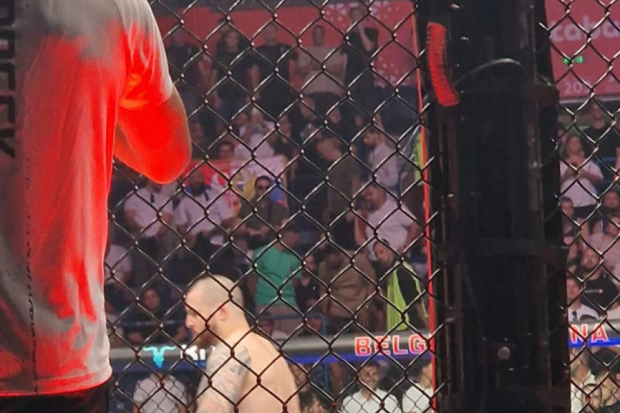 UFC OVO NE PAMTI! Cela Arena bila u transu kada je Jovan Leka izašao uz "Tamo daleko" (VIDEO)