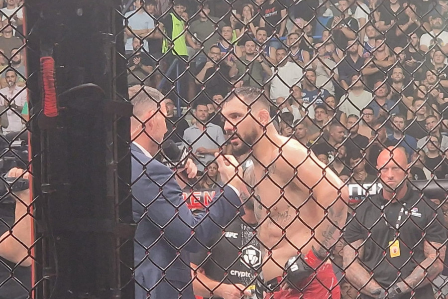 "NEMA IH MNOGO KOJI SU OVO DOŽIVELI!" Aleksandar Rakić pravo iz oktagona UFC Beograd o velikom povratku!