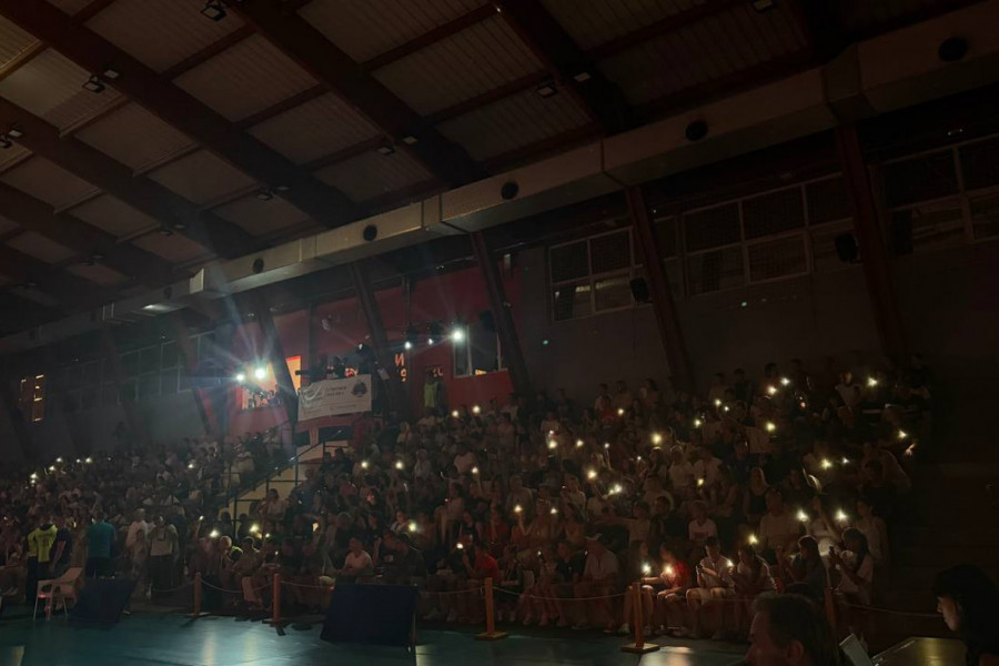 NESTVARNE SCENE! Ovako je počeo okršaj Srbija - Rusija u Ubu, gosti ovo neće nikad zaboraviti!