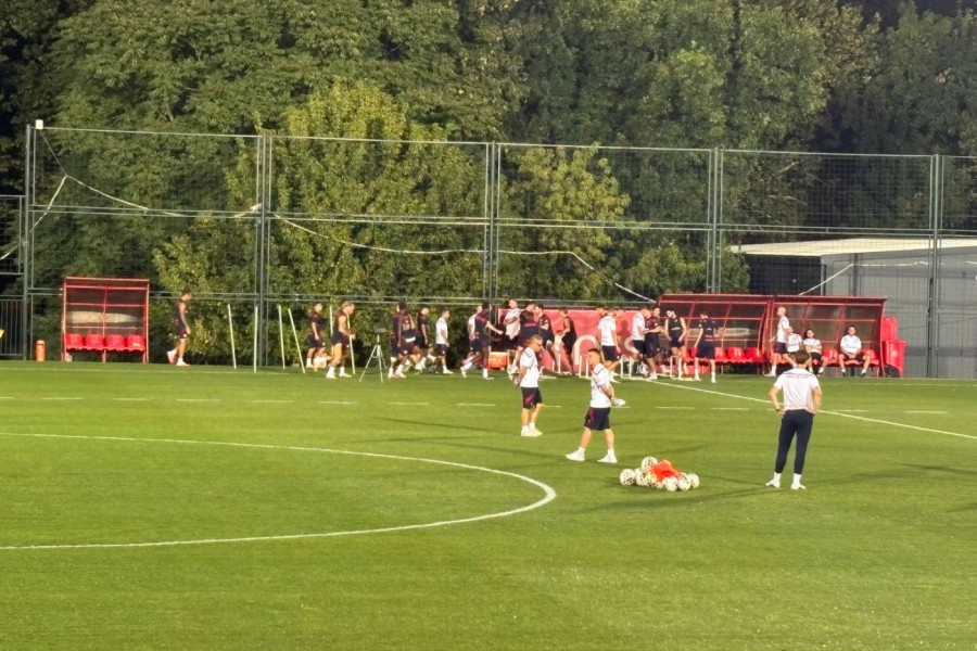 OPŠTA MOBILIZACIJA NA MARAKANI! Zvezdan Terzić nadgledao trening Zvezde pred Hapoel! (VIDEO)