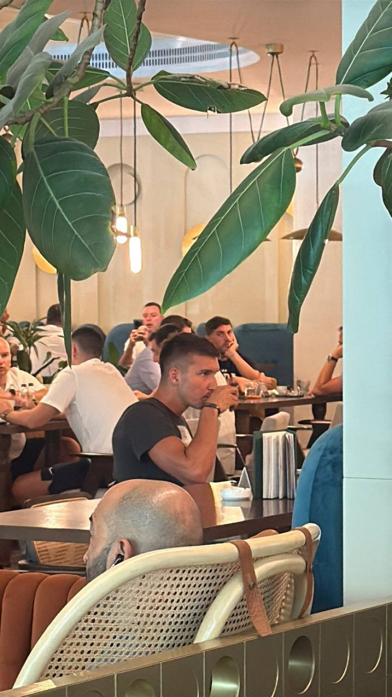 Bogdan Bogdanović stigao na okupljanje "orlova" da podrži saigrače
