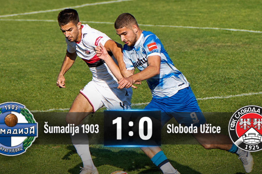 ŠUMADIJA UZELA CEO PLEN: Kostić rešio duel sa Slobodom!