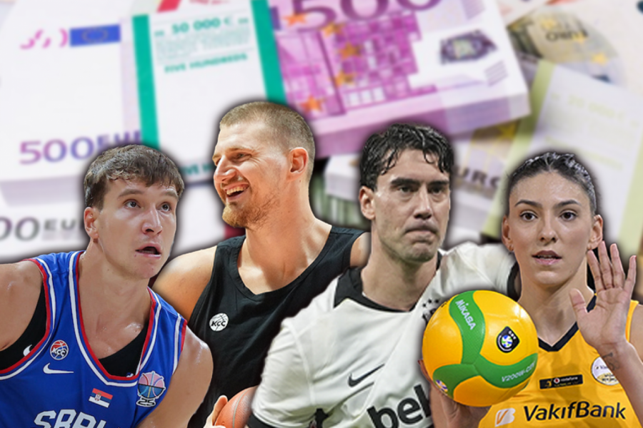 ONI ZGRĆU MILIONE: Evo ko su najbogatiji srpski sportisti
