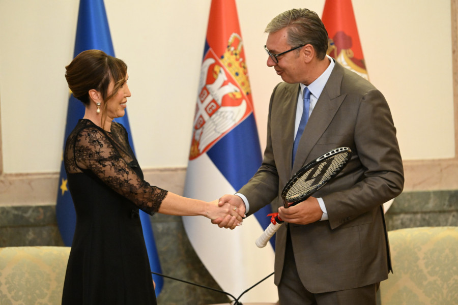 "BIĆE PROMOTER EXPO!" Vučić se sastao sa nekadašnjom prvom teniserkom sveta Jelenom Janković (VIDEO)