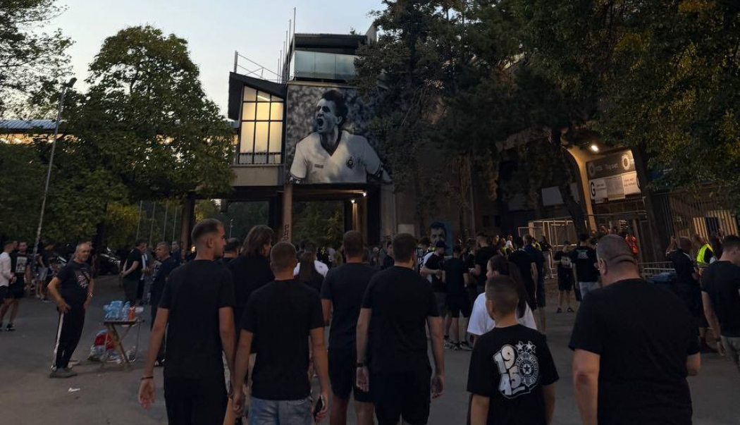 GOREĆE HUMSKA: POgledajte atmosferu pred meč Partizana i Hetafea (FOTO GALERIJA)