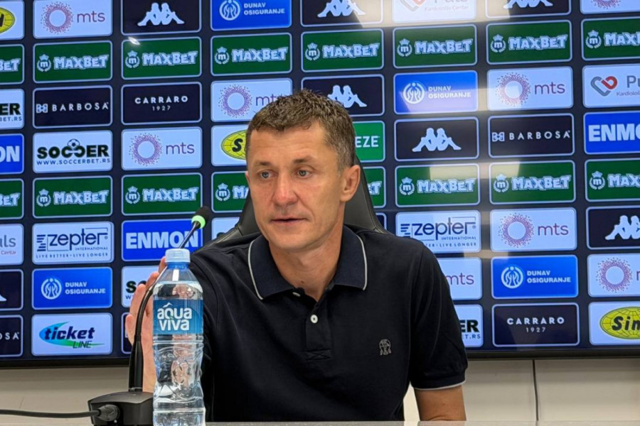 (LIVESTREAM) SAŠA ILIĆ SE OBRAĆA JAVNOSTI: Trener Partizana govori pred OFK Beograd (VIDEO)