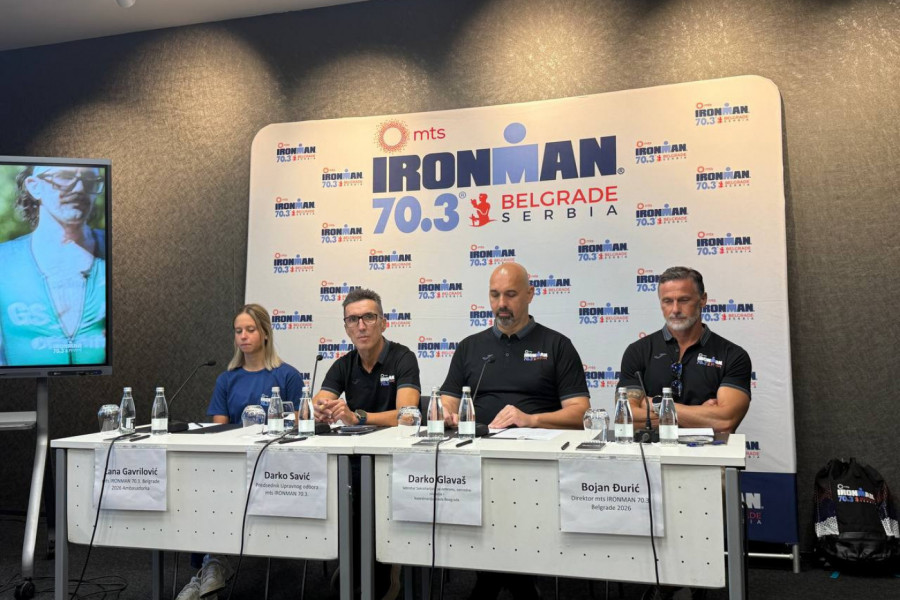 SPREMAN JE SPEKTAKL U GLAVNOM GRADU SRBIJE: Održana konferencija povodom održavanja mts IRONMAN 70.3 Belgrade (VIDEO)