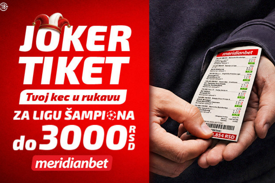 Liga šampiona je noć kad Joker tiket ima moć - iskoristi svog keca u  rukavu za siguran dobitak!