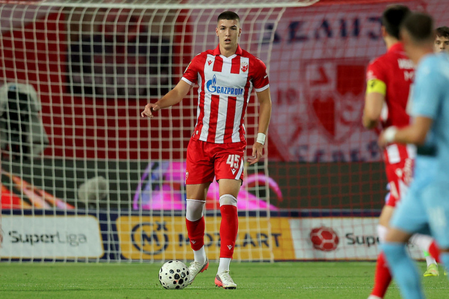 Crvena zvezda ima novog vunderkinda: Bio je sjajan u reprezentaciji Srbije, sada je postigao prvi gol u Superligi (VIDEO)