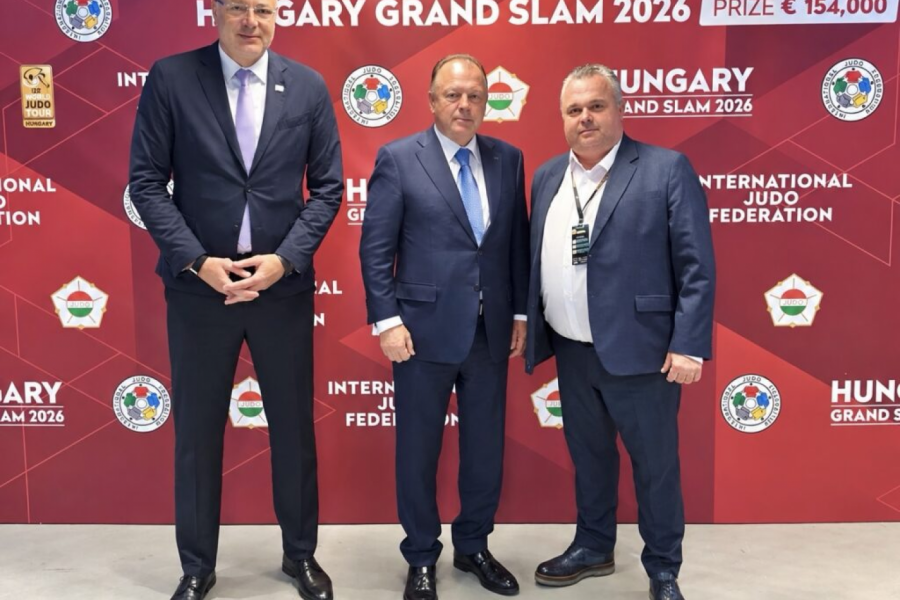USPEŠNA POSETA BUDIMPEŠTI: Željko Tanasković i Slobodan Đurić na Gala večeri Međunarodne džudo federacije!