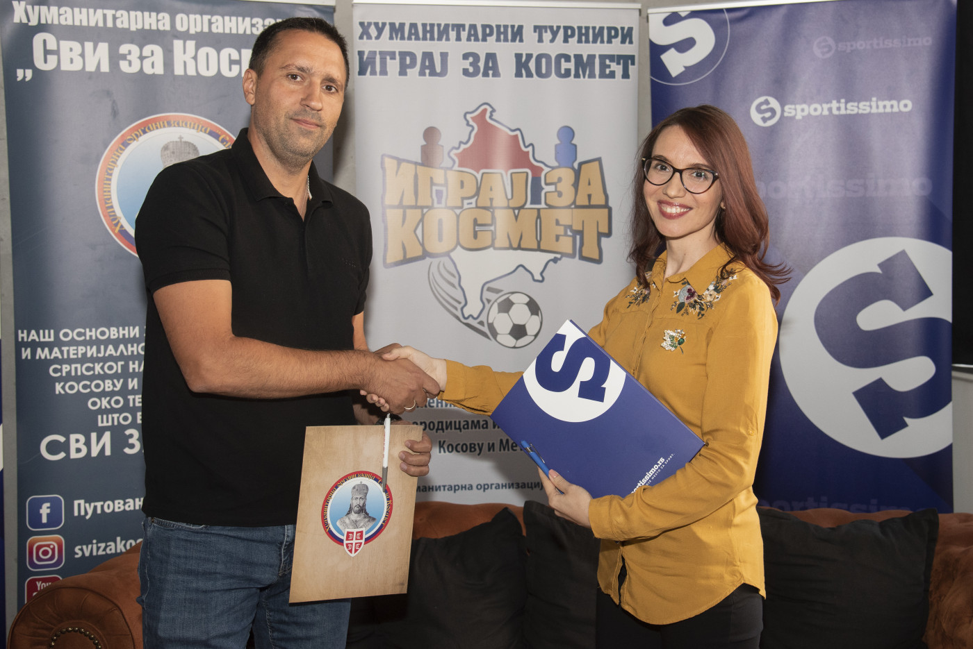 Saradnja portala Sportissimo i Humanitarne organizacije "Svi za Kosmet"