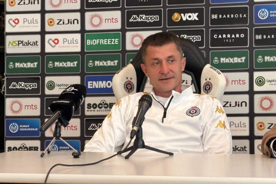 SAŠA ILIĆ ZAGRMEO PRED RADNIK: Nikad gora situacija za Partizan!