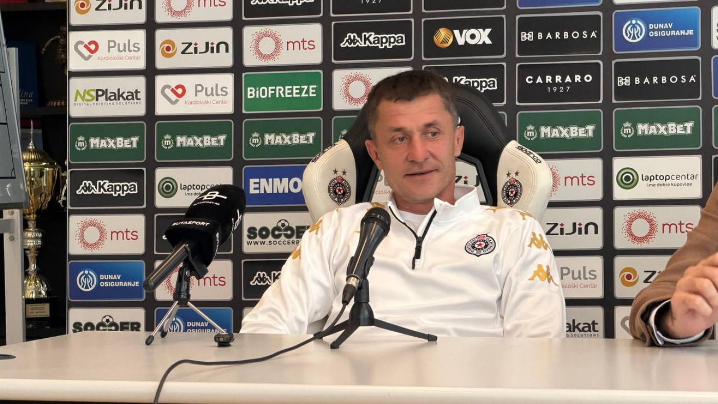 Saša Ilić poručio pred Radnik: Nikad gora situacija za Partizan, znamo šta nam je činiti!
