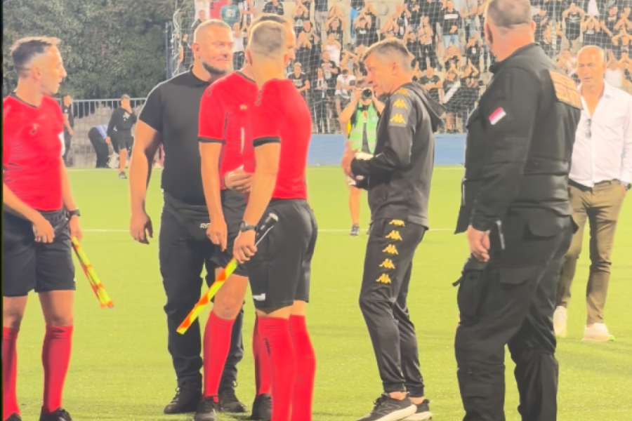 SAŠA ILIĆ U ŽUSTROJ RASPRAVI SA SUDIJOM: Trener Partizana nije želeo da ćuti - dugo će se govoriti o onome šta se dogodilo u Surdulici (VIDEO)