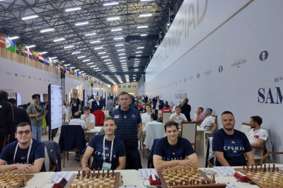 ŠAHOVSKA OLIMPIJADA - REZULTATI SRBIJE: Prvi poraz naših dama u Samarkandu, ali su zato momci deklasirali Kubu