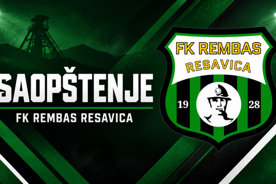 Saopštenje FK Rembas nakon meča sa Jedinstvom