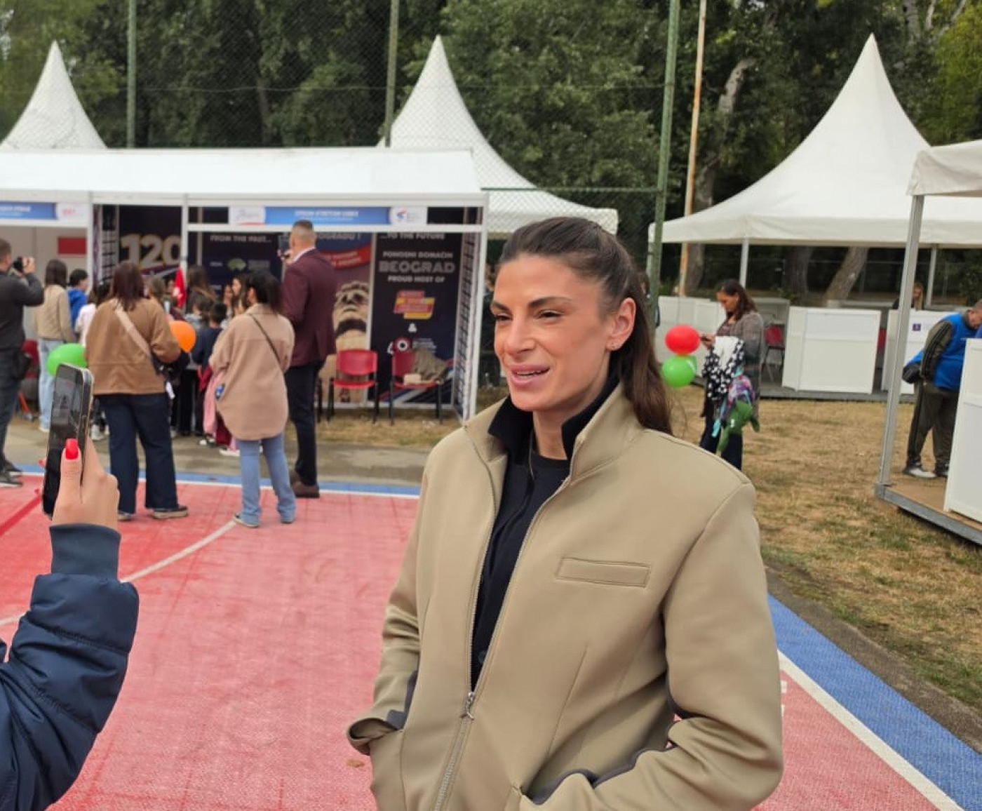 Ivana Španović progovorila za Sportissimo na Sajmu sporta u Beogradu