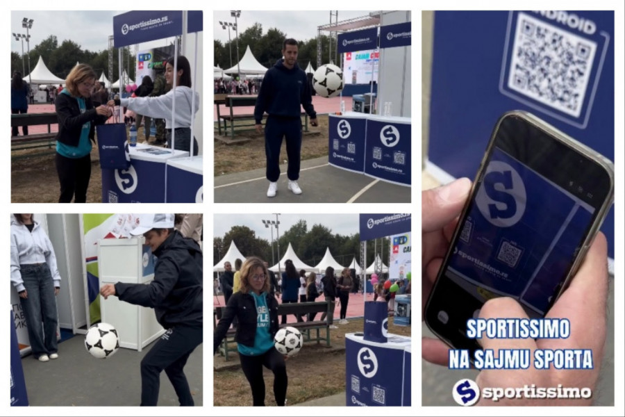Sportissimo delio poklone na Sajmu sporta: Brojni ljudi uživali sa nama na Adi Ciganliji, dođite i vi (VIDEO)