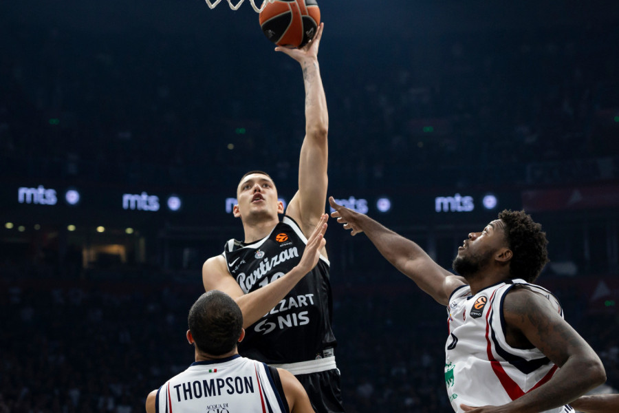 "Bilo je fenomenalno": Nikola Tanasković zablistao na evroligaškom debiju