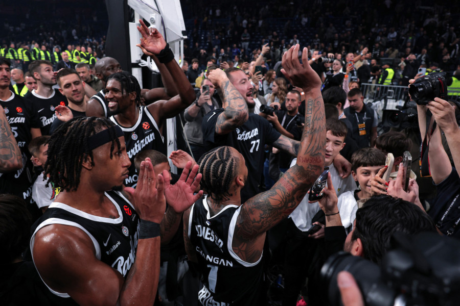 Partizan briljantan! Kada bi crno-beli završili Evroligu na ovom mestu - grobari bi bili u transu, a evo gde je Zvezda na tabeli