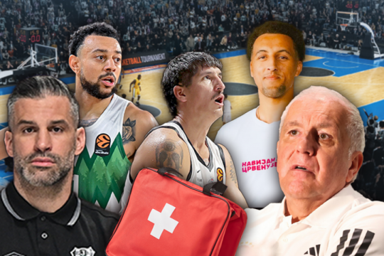 Alarm u Evroligi: Talas povreda pokosio Zvezdu, Partizan i timove srpskih stručnjaka!