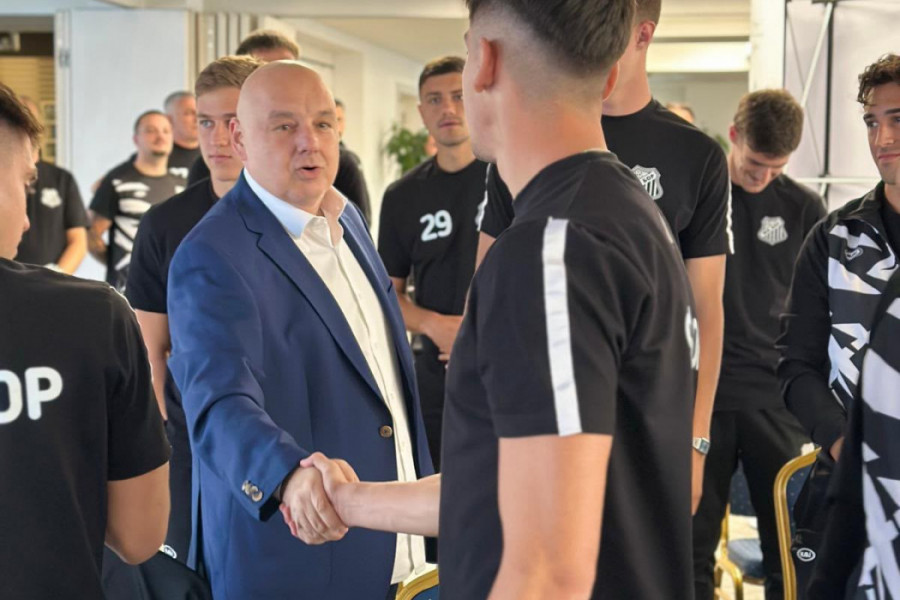 Dragoljub Zbiljić posetio Bor 1919 i pružio podršku prvoligašu u nastavku sezone