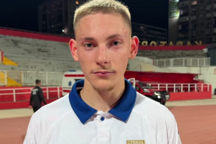 Aleksa Kuljanin nastavio da blista u dresu Srbije: Igrač Železničara za Sportissimo govorio o utakmici sa Irakom, pa ohrabrio naciju izjavom (VIDEO)