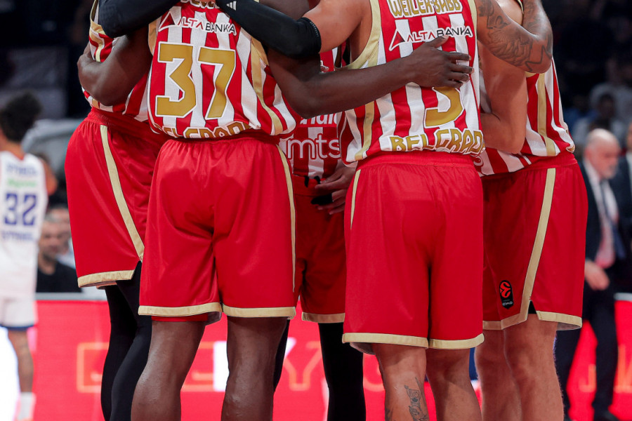 Crvena zvezda - Budućnost: Crveno-beli jure prvu pobedu u Aba ligi