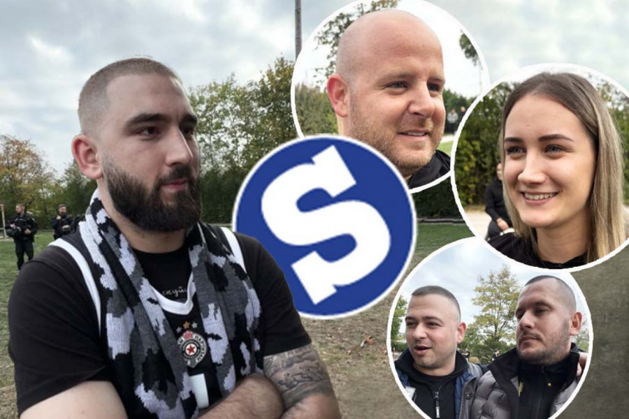 Grobari okupirali Minhen: Pitali smo navijače šta očekuju od meča Partizana - opšta euforija u Nemačkoj! (VIDEO)