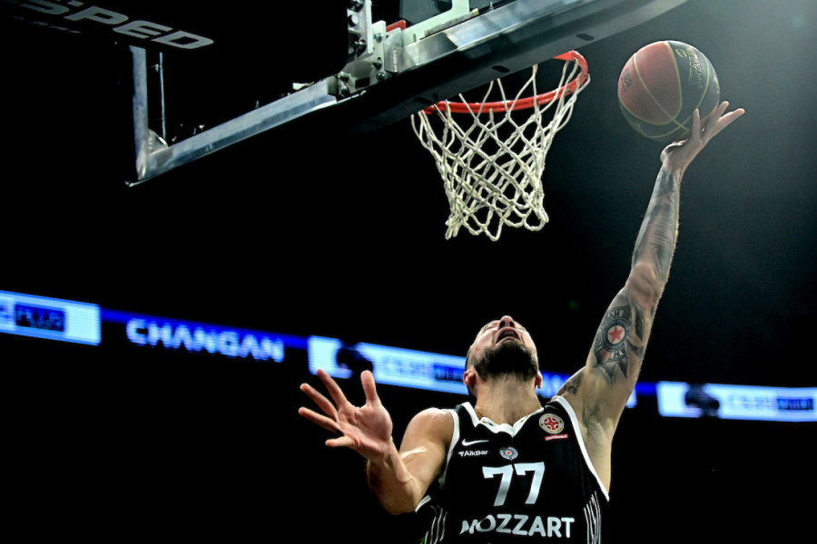 Partizan - Mega: Neverovatno šta se dešava crno-belima na otvaranju AdmiralBet ABA lige!