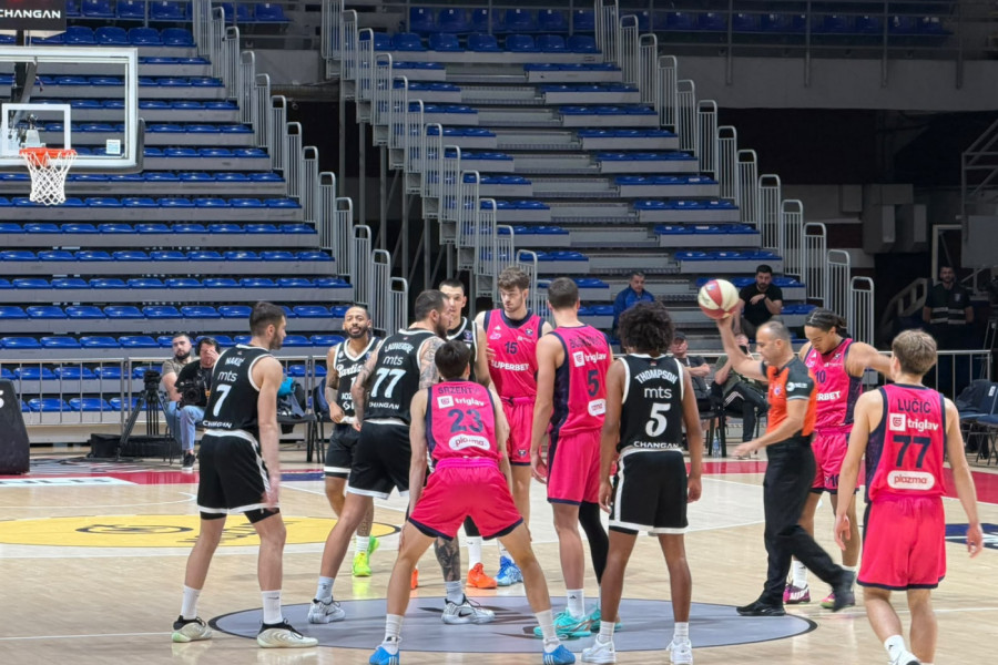 Partizan - Mega: Neverovatno šta se dešava crno-belima na otvaranju AdmiralBet ABA lige!