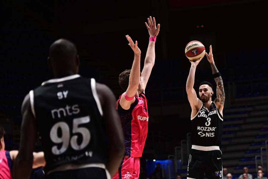 Partizan - Mega: Neverovatno šta se dešava crno-belima na otvaranju AdmiralBet ABA lige!