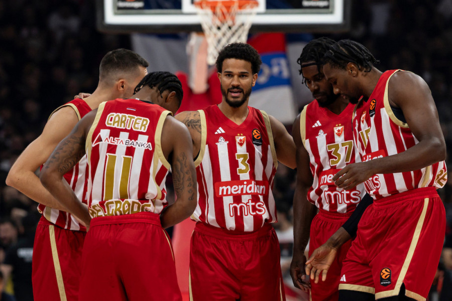 Crvena zvezda dobila sjajne vesti: Delije mogu da odahnu pred meč s Asvelom u Evroligi - on će igrati!